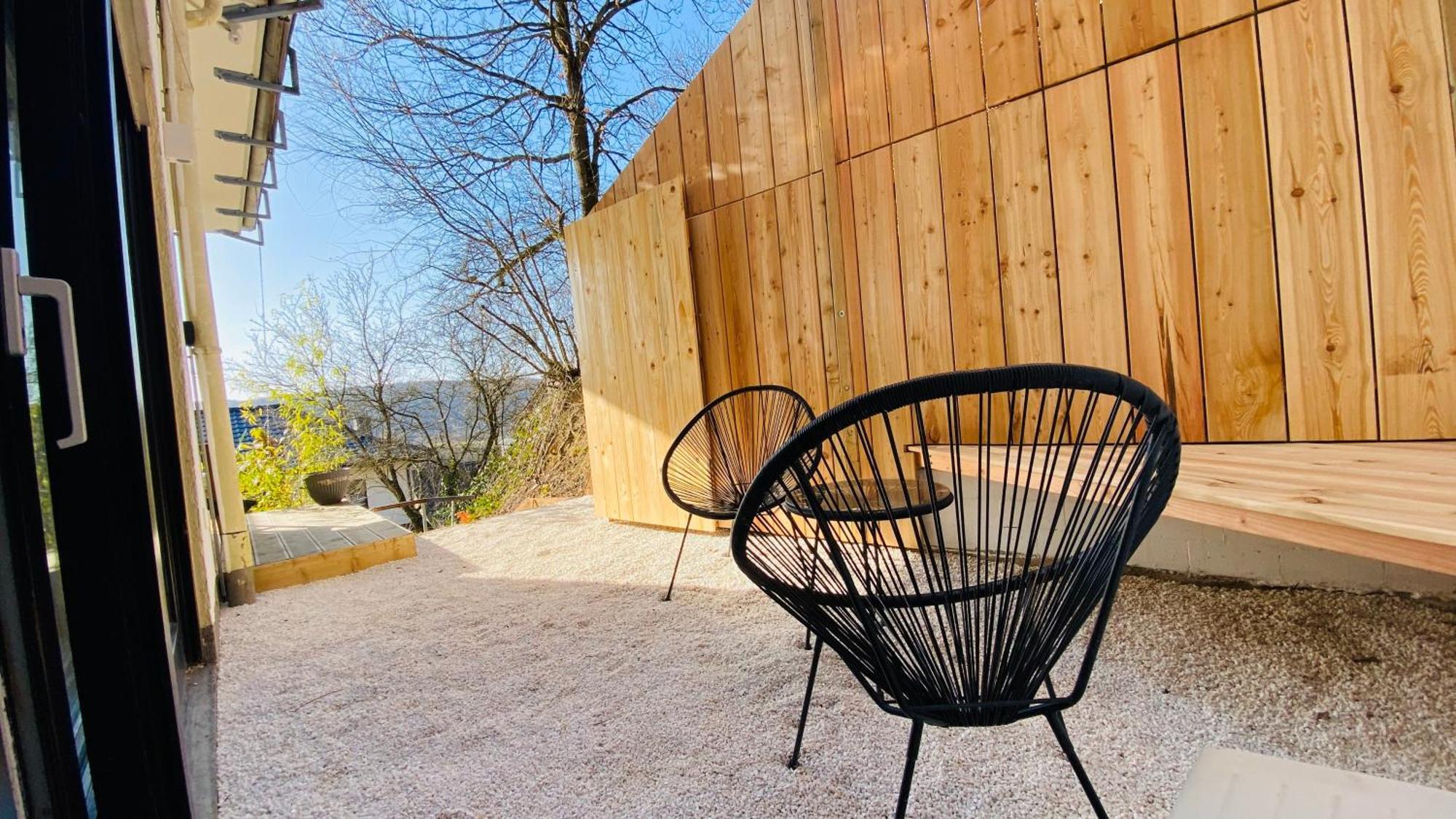 Pool-Loft: Wandern, Erholen & Sauna Siebengebirge Erpel Exterior foto